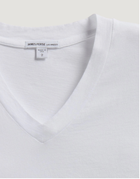 Short Sleeve V-Neck White 2