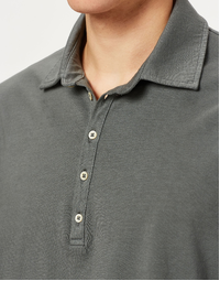 Ischia Cotton Cashmere Polo J0084 Graphite (XL)