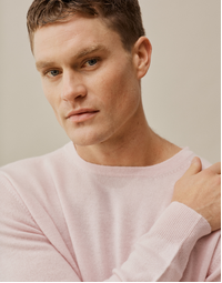 Ernest Classic Crew in Blossom Pink Small