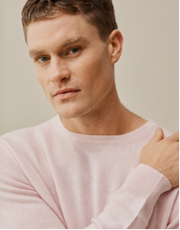 Ernest Classic Crew in Blossom Pink Small