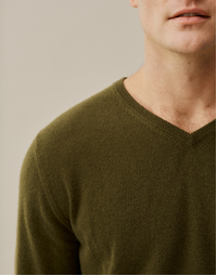 Biton Classic V Neck Fern Small
