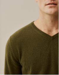 Biton Classic V Neck Fern Small