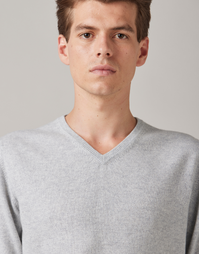 Biton Classic V Neck Silver Small