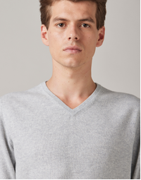 Biton Classic V Neck Silver Small