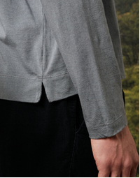 Hawai Henley T-Shirt J0084 Smoke (L)