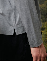 Hawai Henley T-Shirt J0084 Smoke (L)