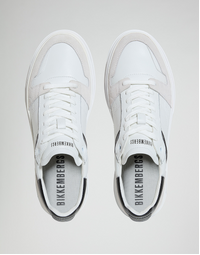 Men's Claudius Lace Up Sneakers in White Size 41