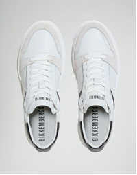 Men's Claudius Lace Up Sneakers in White Size 41