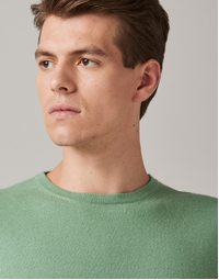 Ernest Classic Crew in Mint Small
