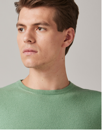 Ernest Classic Crew in Mint Small