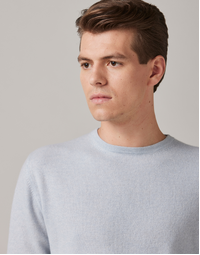 Ernest Classic Crew in Blue Mist Large