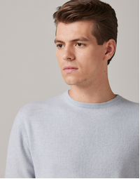 Ernest Classic Crew in Blue Mist Small