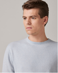 Ernest Classic Crew in Blue Mist Large