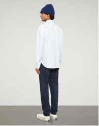 Sedici Classic Cotton Poplin Shirt Light Blue (41)