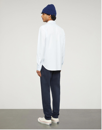 Sedici Classic Cotton Poplin Shirt Light Blue (41)