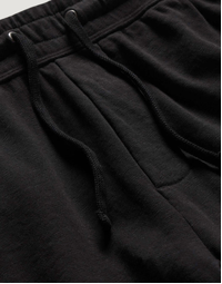 Vintage French Terry Sweat Shorts Black 2