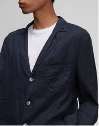 Lightweight Linen Samuraki Jacket Navy (M)