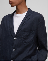 Lightweight Linen Samuraki Jacket Navy (M)