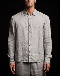 Classic Linen Shirt Breeze Pigment 2