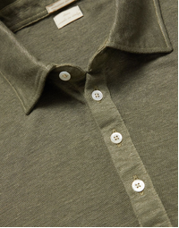 Raya Long Sleeve Polo Shirt J0042 Green Desert (M)
