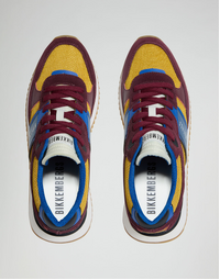 Men's Puyol Lace Up Sneakers in Cherry Size 40
