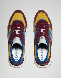 Men's Puyol Lace Up Sneakers in Cherry Size 40