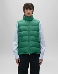 Slim RE Recycled Nylon Down Vest Green (M)