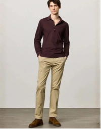 Winch2 Cotton Gabardine Trousers T2295 Beige (46)