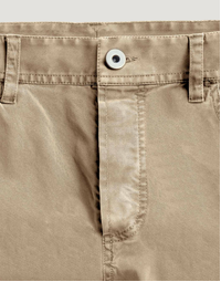 Brushed Twill 5-Pocket Denim Trousers Light Khaki (32)