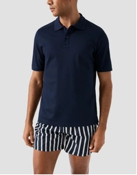 Striped Swim Shorts Dark Blue (S)