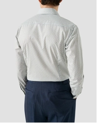 Motif Signature Twill Shirt Mid Blue (39)