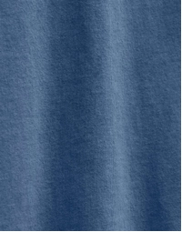 Sueded Jersey Polo Lake Pigment (1)