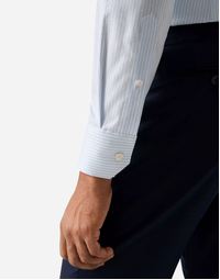 Bengal Striped Signature Oxford Shirt Light Blue (39)