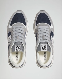 Men's Puyol Lace Up Sneakers in Grey Size 40