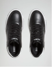 Men's B4sk3t Lace Up Sneakers in Black Size 40