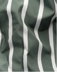 Striped Swim Shorts Mid Green (S)