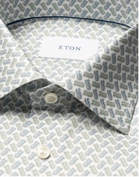 Motif Signature Twill Shirt Mid Blue (39)
