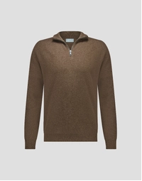 JCK Half-Zip Sweater Driftwood (S)