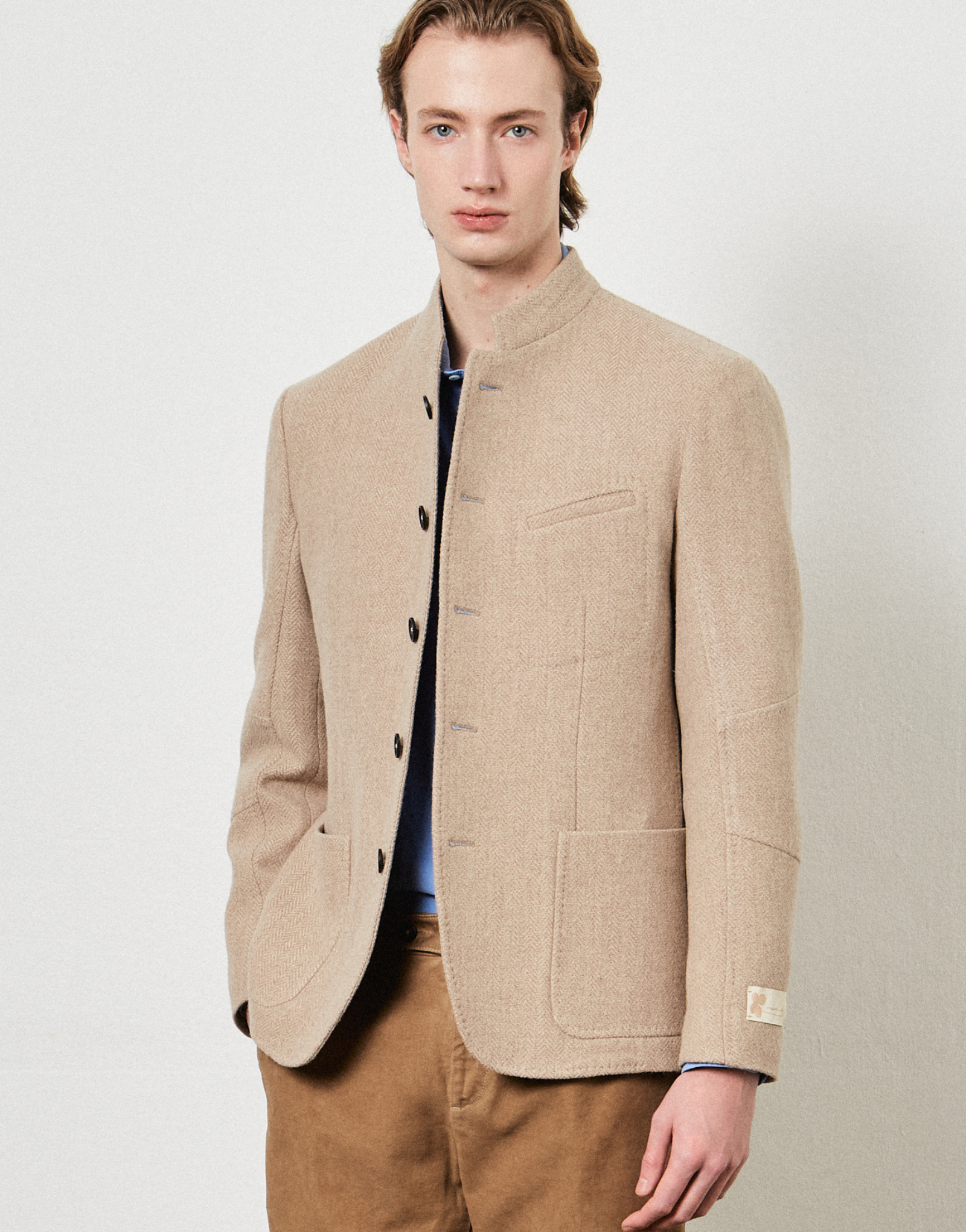 MASSIMO ALBA Gstaad Tweed Jacket Natural MASSIMO ALBA Gstaad Tweed Jacket Natural