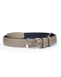 JEAN ROUSSEAU PARIS | Classic Leather Belt | Beige