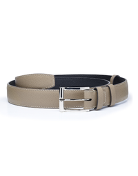 JEAN ROUSSEAU PARIS | Classic Leather Belt | Beige