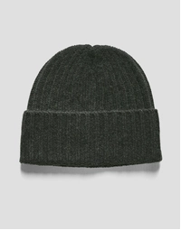 ROBINSON MAN | Beanie Ribbed Hat | Pine