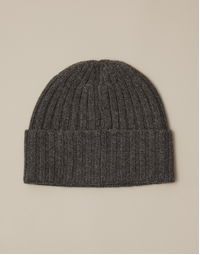 ROBINSON MAN | Beanie Ribbed Hat | Charcoal