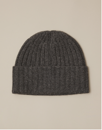 ROBINSON MAN | Beanie Ribbed Hat | Charcoal
