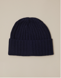 ROBINSON MAN | Beanie Ribbed Hat | Navy