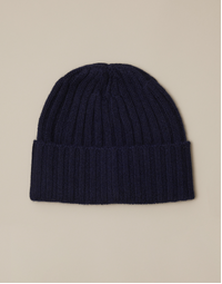 ROBINSON MAN | Beanie Ribbed Hat | Navy