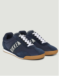 Men's Enea Lace Up Low Top Sneakers in Navy Size 41