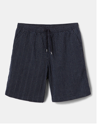 Aspesi Goa Swim Shorts Blue Striped Large