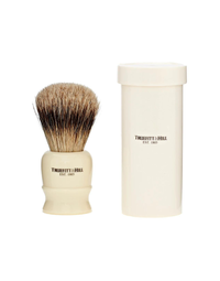 TRUEFITT & HILL | Tube Traveller | Super Badger Shaving Brush Ivory