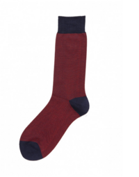ALTO MILANO| No. 218 Socks | Blue Red